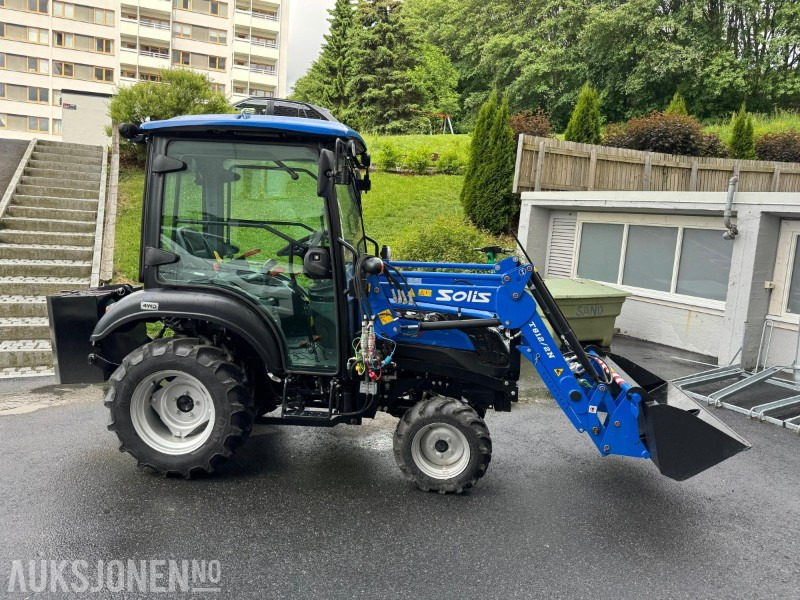 2024 Solis 26 HST minitraktor | kun 15 timer | 4WD | frontlaster m/ skuffe | varmeapparat - Máy cày: hình 4 2024 Solis 26 HST minitraktor | kun 15 timer | 4WD | frontlaster m/ skuffe | varmeapparat - Máy cày: hình 4