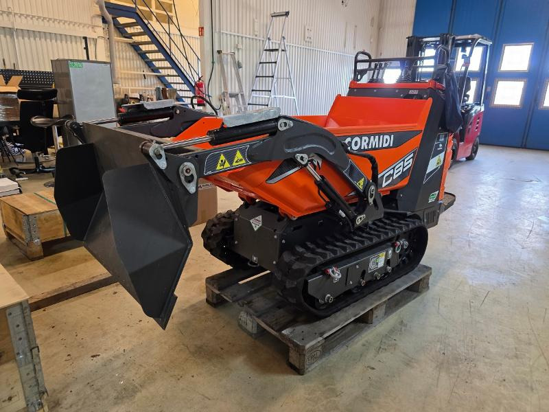 Cormidi C85 elektrisk belte dumper/mini dumper med front laste - Xe ben đổ: hình 1 Cormidi C85 elektrisk belte dumper/mini dumper med front laste - Xe ben đổ: hình 1