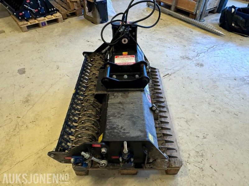 2024 G-Rake - GR120 - Hydraulisk jordfres / rake til gravemaskin - S40 feste - Demokjørt - Đính kèm cho Máy móc xây dựng: hình 3 2024 G-Rake - GR120 - Hydraulisk jordfres / rake til gravemaskin - S40 feste - Demokjørt - Đính kèm cho Máy móc xây dựng: hình 3