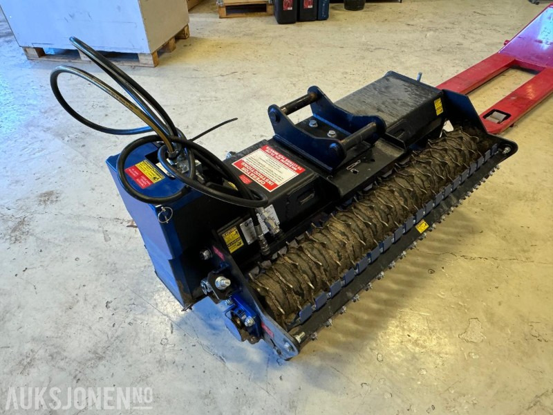 2024 G-Rake - GR120 - Hydraulisk jordfres / rake til gravemaskin - S40 feste - Demokjørt - Đính kèm cho Máy móc xây dựng: hình 5 2024 G-Rake - GR120 - Hydraulisk jordfres / rake til gravemaskin - S40 feste - Demokjørt - Đính kèm cho Máy móc xây dựng: hình 5