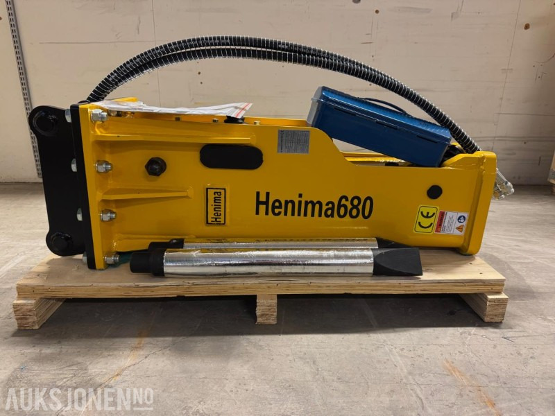 NY HENIMA PIGGHAMMER TIL 4-7 TONNS GRAVEMASKIN S40 M/GARANTI - Máy móc khác: hình 1 NY HENIMA PIGGHAMMER TIL 4-7 TONNS GRAVEMASKIN S40 M/GARANTI - Máy móc khác: hình 1