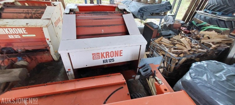 Cho thuê  1990 Krone KR 125 - Rundballepresse 1990 Krone KR 125 - Rundballepresse: hình 6