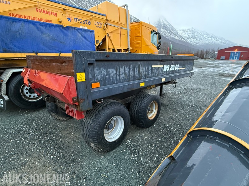 2013 Weckman WS80 Lettdumperhenger til traktor - Máy móc nông nghiệp: hình 2 2013 Weckman WS80 Lettdumperhenger til traktor - Máy móc nông nghiệp: hình 2