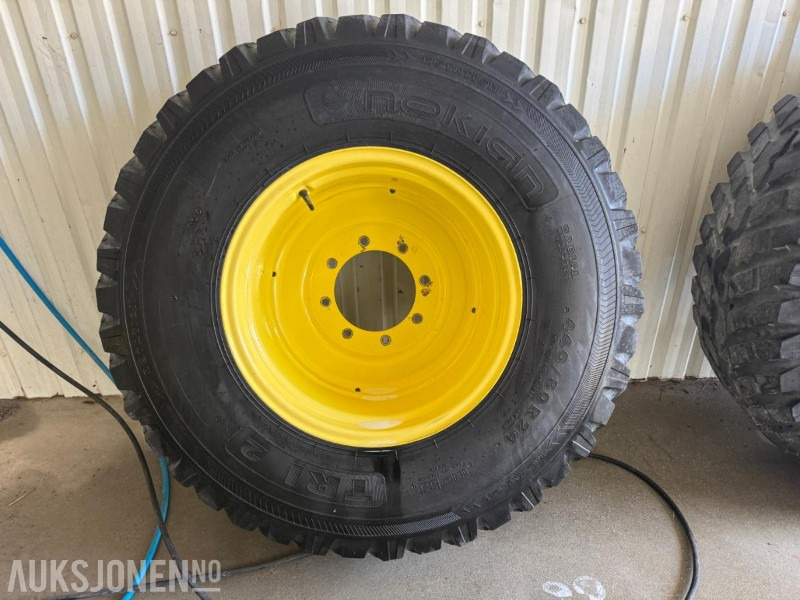 Nokian TRi-2 dekk på rustfrie John deere felger. Passer 6410, 6420, 6430 og 6130 480/80/38 og 440/80/24 - Máy móc nông nghiệp: hình 3 Nokian TRi-2 dekk på rustfrie John deere felger. Passer 6410, 6420, 6430 og 6130 480/80/38 og 440/80/24 - Máy móc nông nghiệp: hình 3