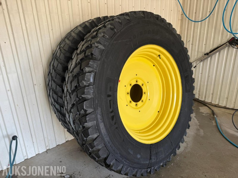 Nokian TRi-2 dekk på rustfrie John deere felger. Passer 6410, 6420, 6430 og 6130 480/80/38 og 440/80/24 - Máy móc nông nghiệp: hình 2 Nokian TRi-2 dekk på rustfrie John deere felger. Passer 6410, 6420, 6430 og 6130 480/80/38 og 440/80/24 - Máy móc nông nghiệp: hình 2