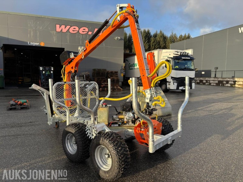 TØMMERHENGER VOSS HYDRAULISK KRAN. VINSJ. RADIOSTYRING OG ROBSON-DRIF. TIL ATV OG TRAKTOR - Máy móc nông nghiệp: hình 1 TØMMERHENGER VOSS HYDRAULISK KRAN. VINSJ. RADIOSTYRING OG ROBSON-DRIF. TIL ATV OG TRAKTOR - Máy móc nông nghiệp: hình 1