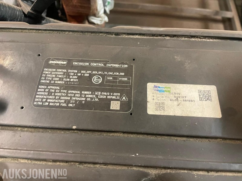 Motor til Doosan Lc350-7 - Máy xúc: hình 4 Motor til Doosan Lc350-7 - Máy xúc: hình 4