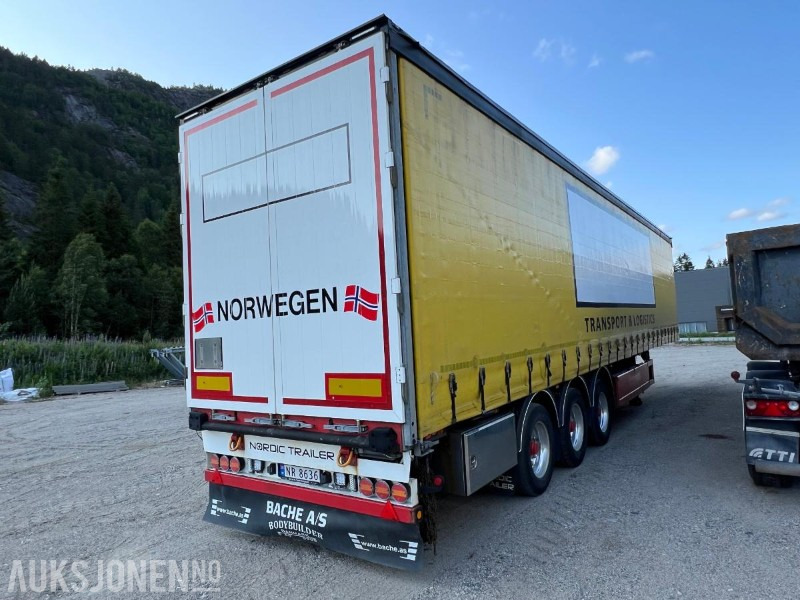 2015 NORDIC TRAILER S342 Alu Alcoa-felger Løft på første aksel Arbeidslys - Rơ moóc: hình 3 2015 NORDIC TRAILER S342 Alu Alcoa-felger Løft på første aksel Arbeidslys - Rơ moóc: hình 3