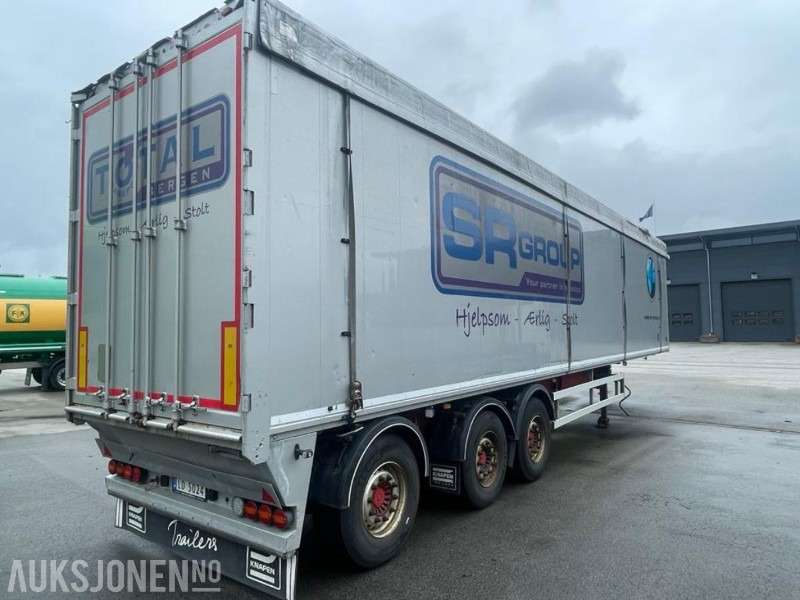 2017 Knapen K502 Walking floor tralle, NY EU - med hydraulisk vegg og tak + låsing - Tillatt totalvekt: 45000 kg. - Rơ moóc: hình 2 2017 Knapen K502 Walking floor tralle, NY EU - med hydraulisk vegg og tak + låsing - Tillatt totalvekt: 45000 kg. - Rơ moóc: hình 2