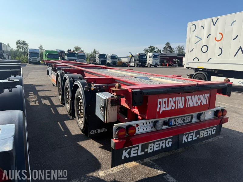 2020 | Kel-Berg C300V 3-akslet containerchassis | Meget god stand | EU-godkjent til 11/2025 - Rơ moóc: hình 5 2020 | Kel-Berg C300V 3-akslet containerchassis | Meget god stand | EU-godkjent til 11/2025 - Rơ moóc: hình 5