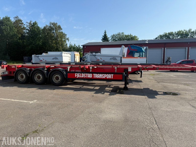 2020 | Kel-Berg C300V 3-akslet containerchassis | Meget god stand | EU-godkjent til 11/2025 - Rơ moóc: hình 1 2020 | Kel-Berg C300V 3-akslet containerchassis | Meget god stand | EU-godkjent til 11/2025 - Rơ moóc: hình 1