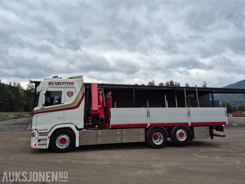 Scania R500 Kranbil med HMF2820 kran - Xe cẩu tự hành: hình 4 Scania R500 Kranbil med HMF2820 kran - Xe cẩu tự hành: hình 4