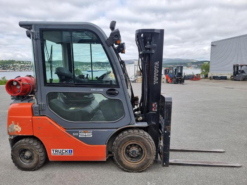2010 Toyota 2010 Toyota 02-8FGF25 - 2,5 tonns propantruck - 4,7 m løftehøyde - Thiết bị xử lý vật liệu: hình 2 2010 Toyota 2010 Toyota 02-8FGF25 - 2,5 tonns propantruck - 4,7 m løftehøyde - Thiết bị xử lý vật liệu: hình 2