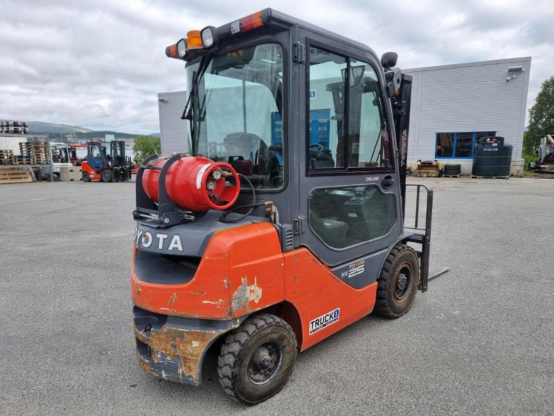 2010 Toyota 2010 Toyota 02-8FGF25 - 2,5 tonns propantruck - 4,7 m løftehøyde - Thiết bị xử lý vật liệu: hình 3 2010 Toyota 2010 Toyota 02-8FGF25 - 2,5 tonns propantruck - 4,7 m løftehøyde - Thiết bị xử lý vật liệu: hình 3