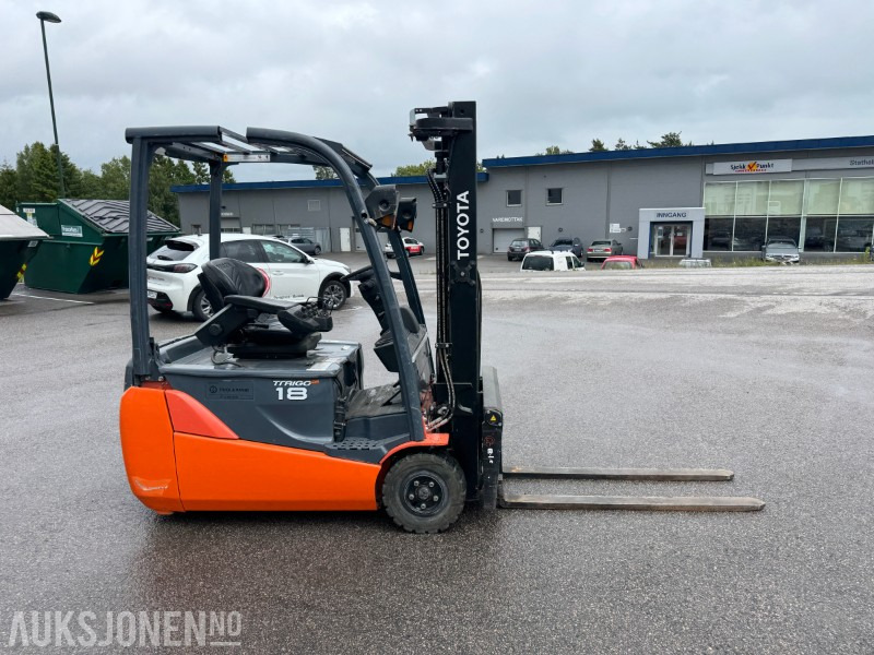 2013 Toyota 8FBET18 elektrisk gaffeltruck - Thiết bị xử lý vật liệu: hình 4 2013 Toyota 8FBET18 elektrisk gaffeltruck - Thiết bị xử lý vật liệu: hình 4