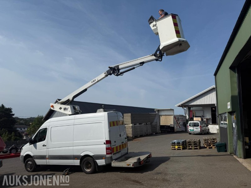 2009 Mercedes-Benz Sprinter 515CDI liftbil - 14m løftehøyde - Tiện ích/ Xe đặc dụng: hình 4 2009 Mercedes-Benz Sprinter 515CDI liftbil - 14m løftehøyde - Tiện ích/ Xe đặc dụng: hình 4