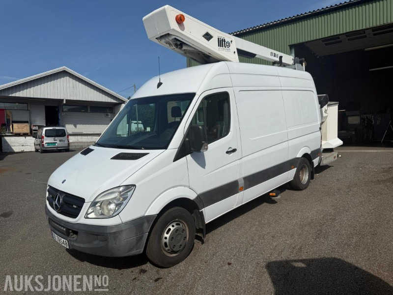 2009 Mercedes-Benz Sprinter 515CDI liftbil - 14m løftehøyde - Tiện ích/ Xe đặc dụng: hình 1 2009 Mercedes-Benz Sprinter 515CDI liftbil - 14m løftehøyde - Tiện ích/ Xe đặc dụng: hình 1