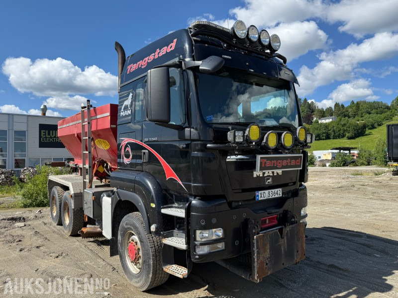 2012 MAN TGS 33.540 6x6 brøyterigget kombibil med Bredal Strøer - Xe đầu kéo: hình 2 2012 MAN TGS 33.540 6x6 brøyterigget kombibil med Bredal Strøer - Xe đầu kéo: hình 2