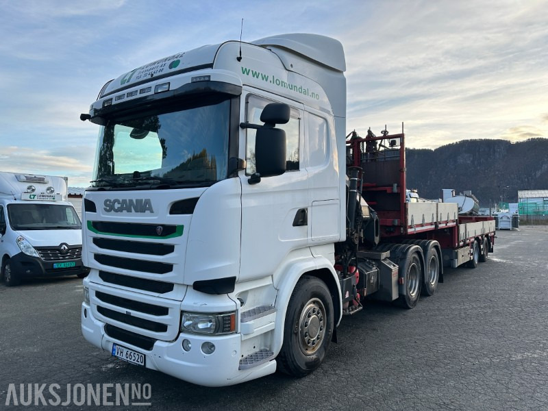 2014 SCANIA R450 kranbil / Krantrekker med kran og HRD planhenger – selges samlet - Xe đầu kéo: hình 3 2014 SCANIA R450 kranbil / Krantrekker med kran og HRD planhenger – selges samlet - Xe đầu kéo: hình 3