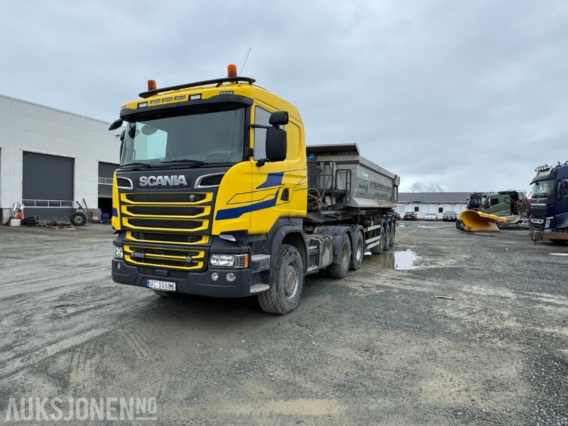2017 Scania R580 V8 6X4 Trekker - Hydraulikk - Navreduksjon - 330000KM - Xe đầu kéo: hình 1 2017 Scania R580 V8 6X4 Trekker - Hydraulikk - Navreduksjon - 330000KM - Xe đầu kéo: hình 1