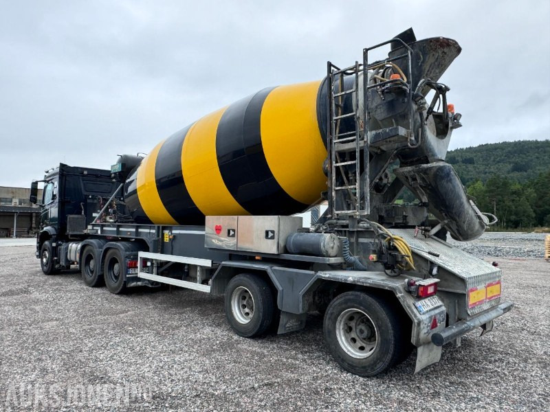 2019 Mercedes-Benz Arocs trekker - AMT 4433 semi med 14 m3 betongblander - 6x4 - Navreduksjon - - Xe đầu kéo: hình 5 2019 Mercedes-Benz Arocs trekker - AMT 4433 semi med 14 m3 betongblander - 6x4 - Navreduksjon - - Xe đầu kéo: hình 5