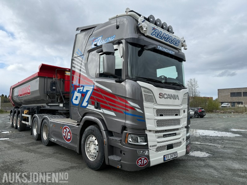 2024 Scania R 660 6x4 trekkvogn med løftetandem og hydraulikk! - Xe đầu kéo: hình 3 2024 Scania R 660 6x4 trekkvogn med løftetandem og hydraulikk! - Xe đầu kéo: hình 3