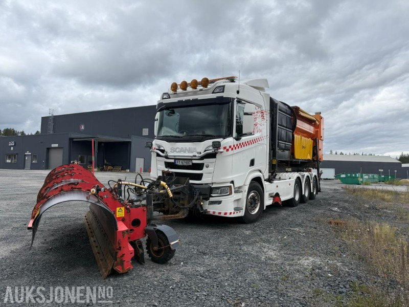 2020 Scania R540 B8X4*4NB Automat – Komplett vinterdriftsbil - Xe tải: hình 1 2020 Scania R540 B8X4*4NB Automat – Komplett vinterdriftsbil - Xe tải: hình 1