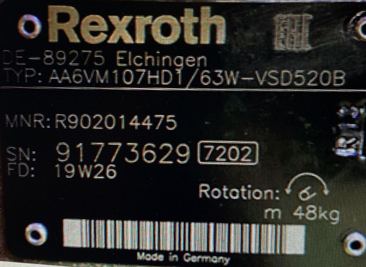 REXROTH A6VM107HD2/63W-VZB010F00B R902207840 - Động cơ thủy lực cho Giàn khoan: hình 5 REXROTH A6VM107HD2/63W-VZB010F00B R902207840 - Động cơ thủy lực cho Giàn khoan: hình 5