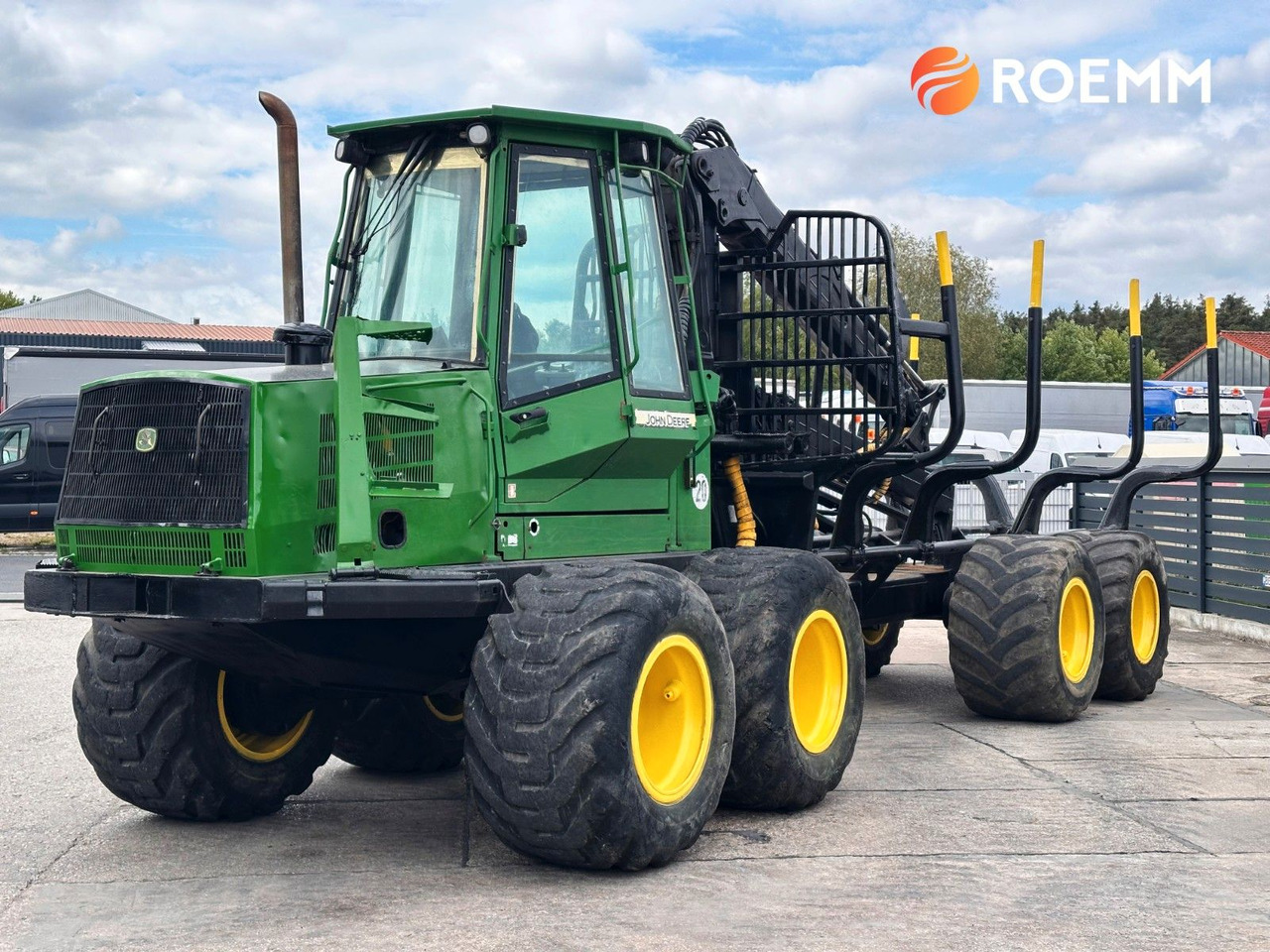 John Deere 1110 D*KRAN CF572 10 Meter - Máy chuyển tiếp: hình 1 John Deere 1110 D*KRAN CF572 10 Meter - Máy chuyển tiếp: hình 1
