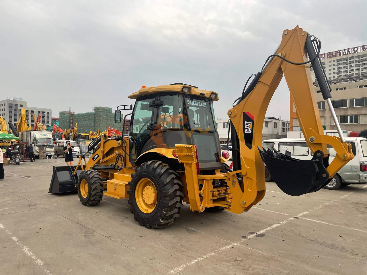 CAT Caterpillar 420F 430 416 JCB 3CX JCB4CX Backhoe Loader - Máy xúc trước múc sau: hình 1 CAT Caterpillar 420F 430 416 JCB 3CX JCB4CX Backhoe Loader - Máy xúc trước múc sau: hình 1