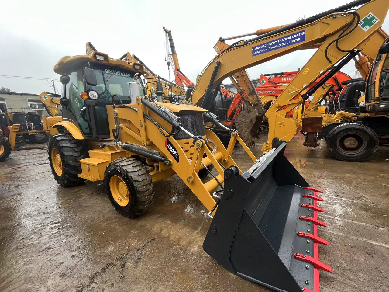 Caterpillar 420F 416 430 CAT Backhoe Loader New or Used on Sale - Máy xúc trước múc sau: hình 1 Caterpillar 420F 416 430 CAT Backhoe Loader New or Used on Sale - Máy xúc trước múc sau: hình 1