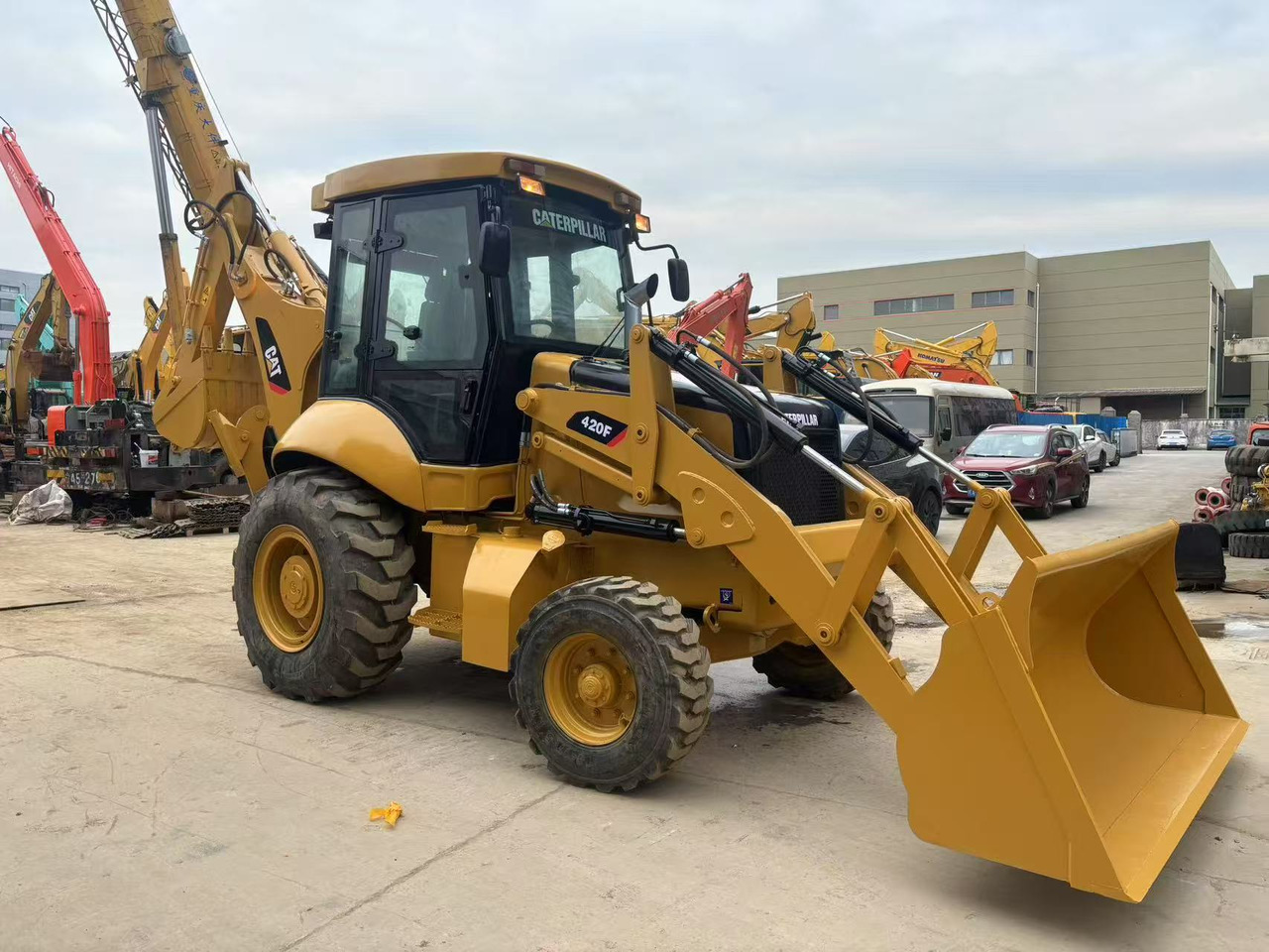 Caterpillar New or Used Backhoe CAT 420 Backhoe Loader CAT420F 420F2 JCB 3CX 4CX - Máy xúc trước múc sau: hình 3 Caterpillar New or Used Backhoe CAT 420 Backhoe Loader CAT420F 420F2 JCB 3CX 4CX - Máy xúc trước múc sau: hình 3