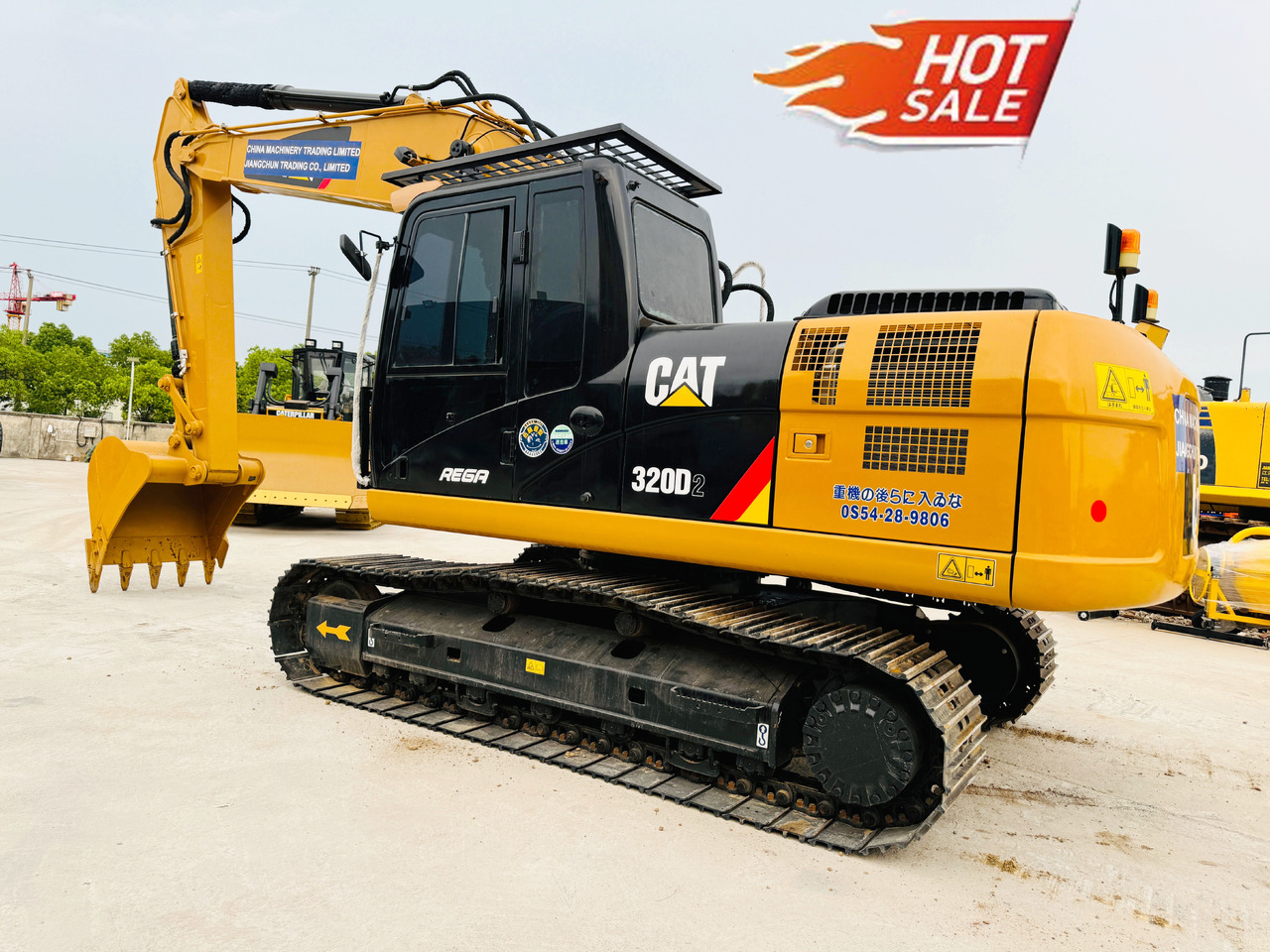 Máy xúc bánh xích Caterpillar Slightly Used CAT 320D Used Excavator Crawler Excavators CAT320 CAT325 CAT329 CAT330 CAT336 CAT349 Ready to Work: hình 6