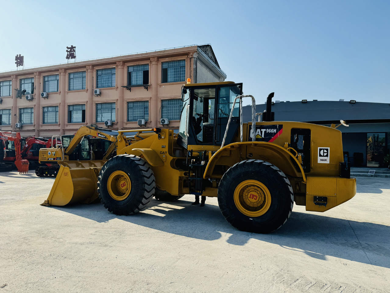 Máy xúc lật bánh lốp Caterpillar Used Loader CAT966 966H 966G 966F 980G 988G Secondhand Loaders in High Quality: hình 9