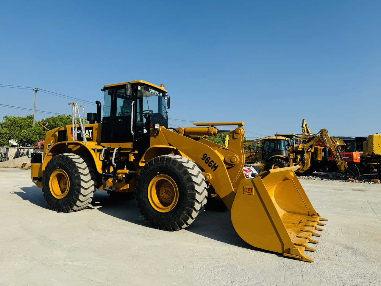 Máy xúc lật bánh lốp Caterpillar Used Loader CAT966 966H 966G 966F 980G 988G Secondhand Loaders in High Quality: hình 6