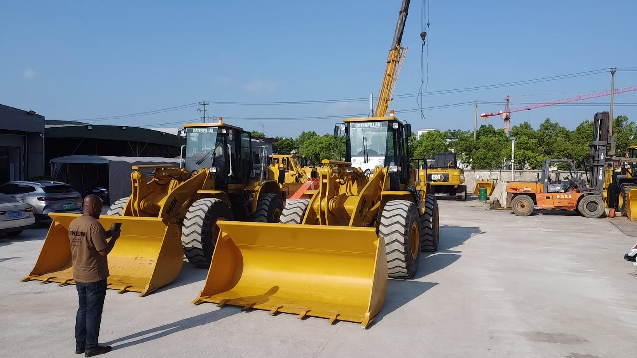 Máy xúc lật bánh lốp Caterpillar Used Loader CAT966 966H 966G 966F 980G 988G Secondhand Loaders in High Quality: hình 8
