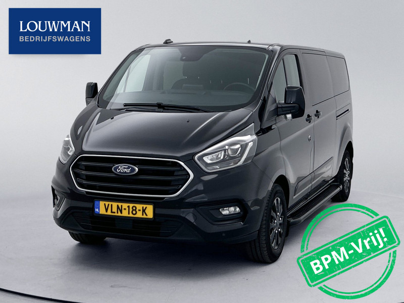 Ford Transit Custom 320 2.0 TDCI L2H1 DC Platinum edition Dubbele cabine Leder 2x schuifdeur Navigatie Stoelverwarming Trekhaak - Xe van nhỏ gọn, Xe tải van: hình 1 Ford Transit Custom 320 2.0 TDCI L2H1 DC Platinum edition Dubbele cabine Leder 2x schuifdeur Navigatie Stoelverwarming Trekhaak - Xe van nhỏ gọn, Xe tải van: hình 1