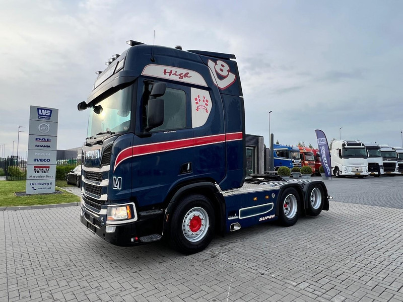 Scania R520 V8 6x2 Trekker WB 295  / Hydraulic / Full Air / Double Boogie - Xe đầu kéo: hình 1 Scania R520 V8 6x2 Trekker WB 295  / Hydraulic / Full Air / Double Boogie - Xe đầu kéo: hình 1