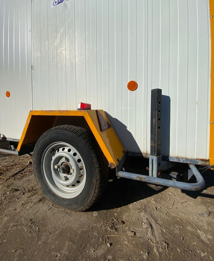 Trailor Remorca Auto Santier : Bucatarie + WC + depozit - Rơ moóc hộp kín, Container xây dựng: hình 1 Trailor Remorca Auto Santier : Bucatarie + WC + depozit - Rơ moóc hộp kín, Container xây dựng: hình 1