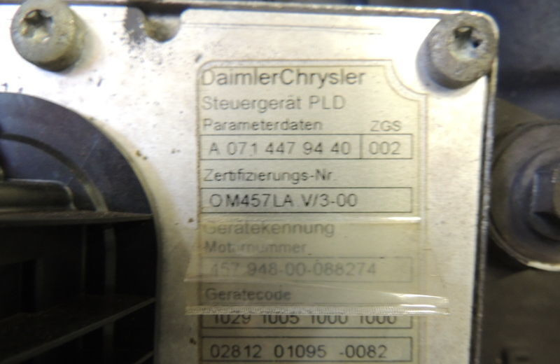 Mercedes-Benz OM457LA E5 for Mercedes-Benz AXOR truck for parts - Động cơ cho Xe tải: hình 4 Mercedes-Benz OM457LA E5 for Mercedes-Benz AXOR truck for parts - Động cơ cho Xe tải: hình 4