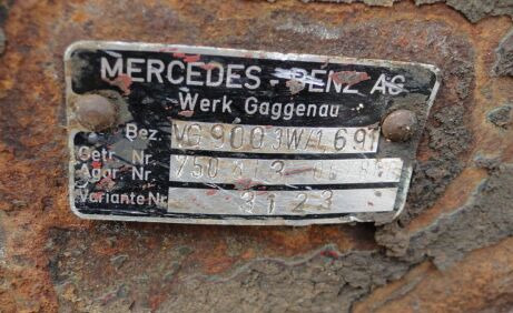 Mercedes-Benz VG900 3W/1.691 750813 Mercedes-Benz 1824 - Truyền động cho Xe tải: hình 2 Mercedes-Benz VG900 3W/1.691 750813 Mercedes-Benz 1824 - Truyền động cho Xe tải: hình 2