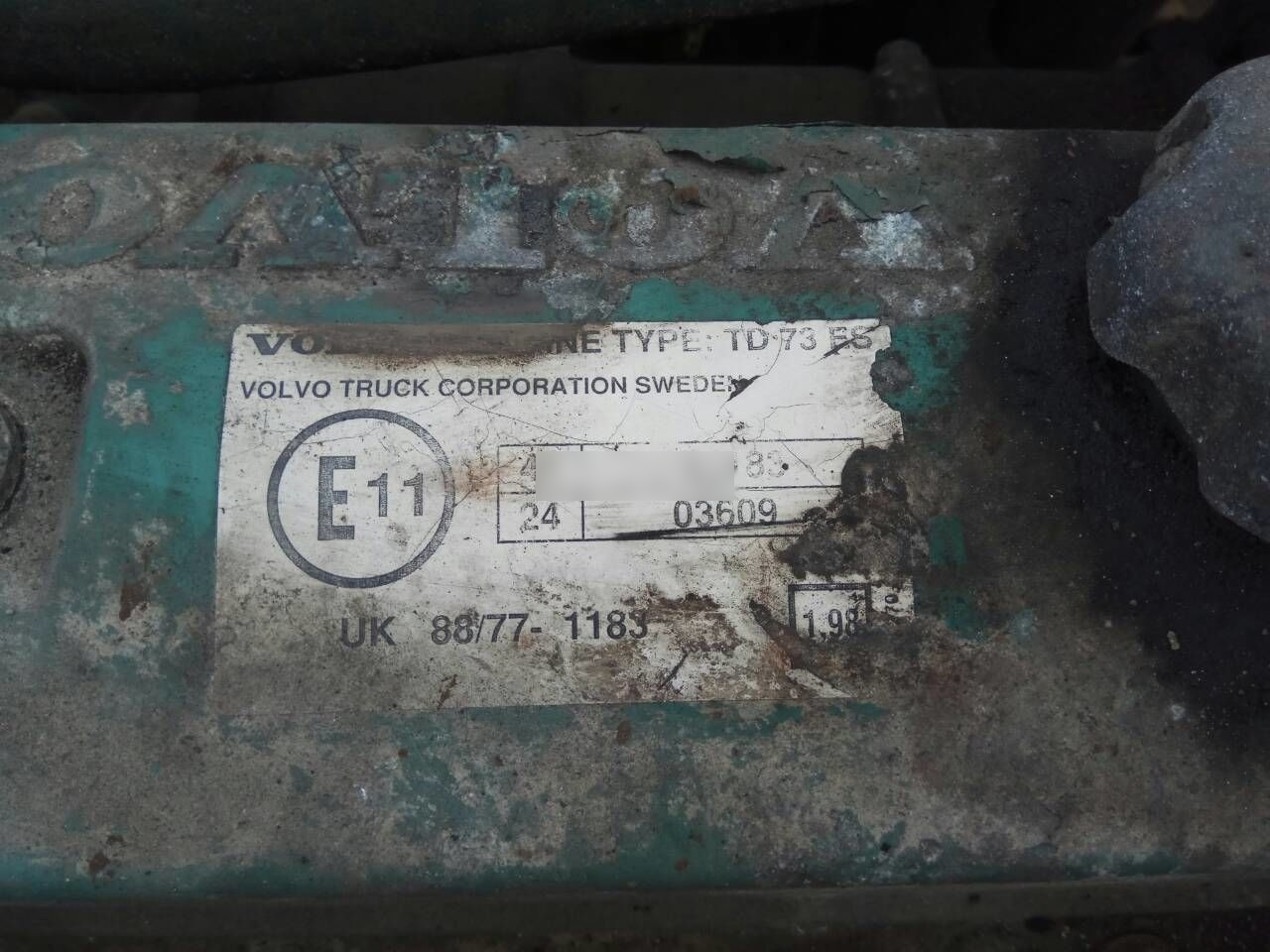 Volvo TD73E Volvo FL7 - Động cơ cho Xe tải: hình 5 Volvo TD73E Volvo FL7 - Động cơ cho Xe tải: hình 5