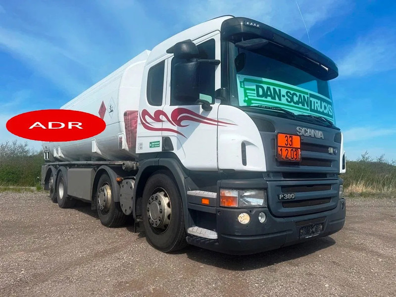 Scania P380 P380 8x2*6 .ADR/FL . 24200 L Tank - Air / Air suspension. - Xe bồn: hình 2 Scania P380 P380 8x2*6 .ADR/FL . 24200 L Tank - Air / Air suspension. - Xe bồn: hình 2