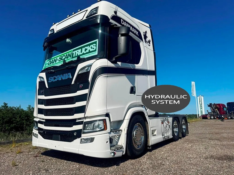Scania S580 V8 NGS weelbase 3150mm. Air / Air suspension. Opticruise / Retarder. Hydr. system,. - Xe đầu kéo: hình 1 Scania S580 V8 NGS weelbase 3150mm. Air / Air suspension. Opticruise / Retarder. Hydr. system,. - Xe đầu kéo: hình 1