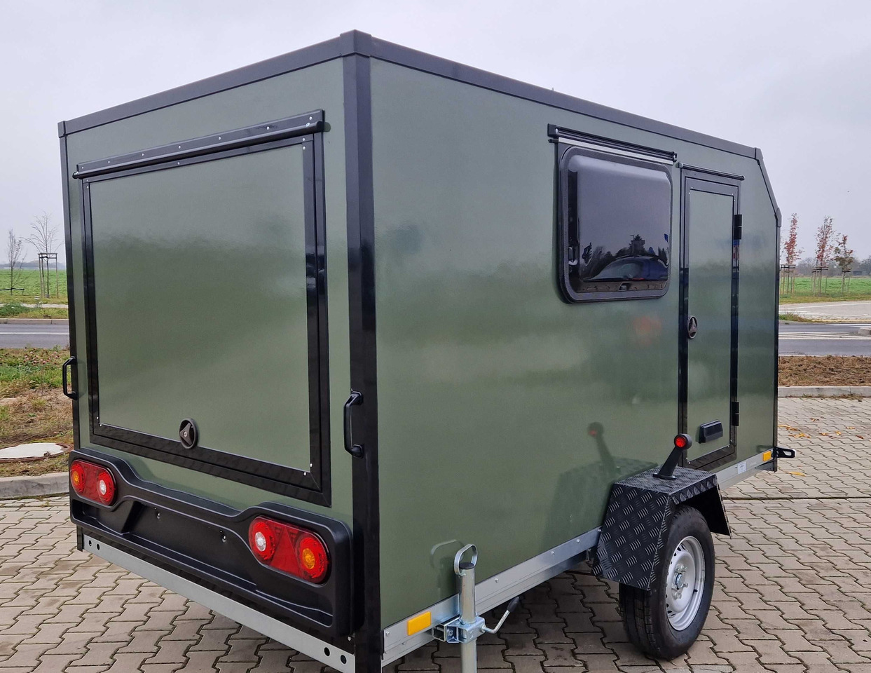 MiniCAMP do lasu na ryby minikempingowa przyczepa wyprawowa - Rơ moóc kiểu caravan: hình 3 MiniCAMP do lasu na ryby minikempingowa przyczepa wyprawowa - Rơ moóc kiểu caravan: hình 3