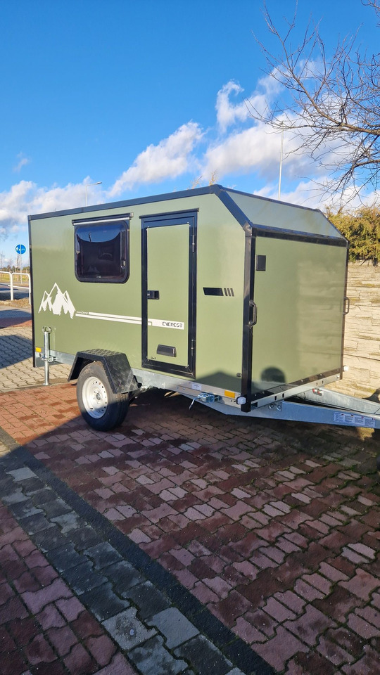 Minicamp Everest Lekki mały kemping camper DMC 600 do 1000kg NOWA - Rơ moóc kiểu caravan: hình 4 Minicamp Everest Lekki mały kemping camper DMC 600 do 1000kg NOWA - Rơ moóc kiểu caravan: hình 4
