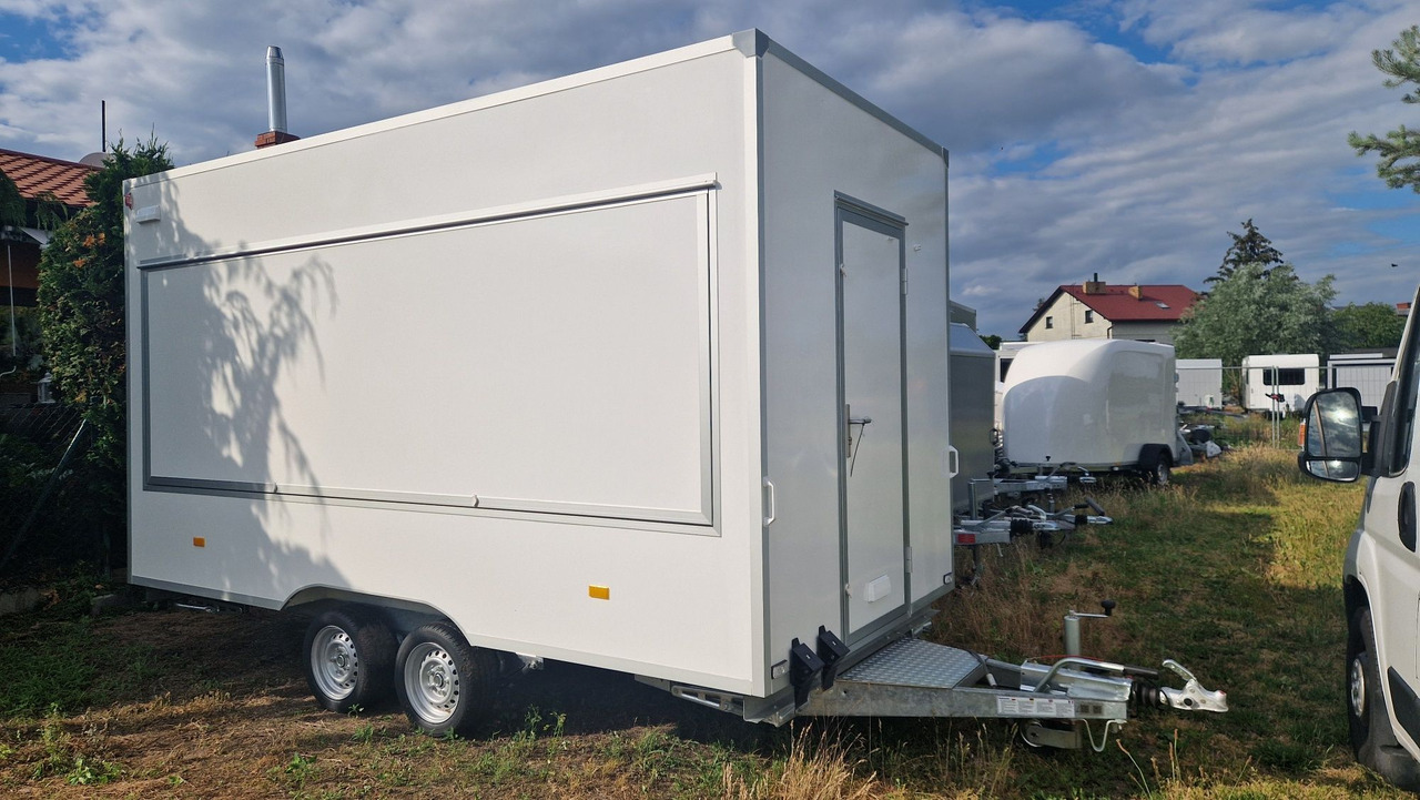 Przyczepa Gastronomiczna Handlowa FoodTruck - Rơ moóc bán hàng: hình 1 Przyczepa Gastronomiczna Handlowa FoodTruck - Rơ moóc bán hàng: hình 1