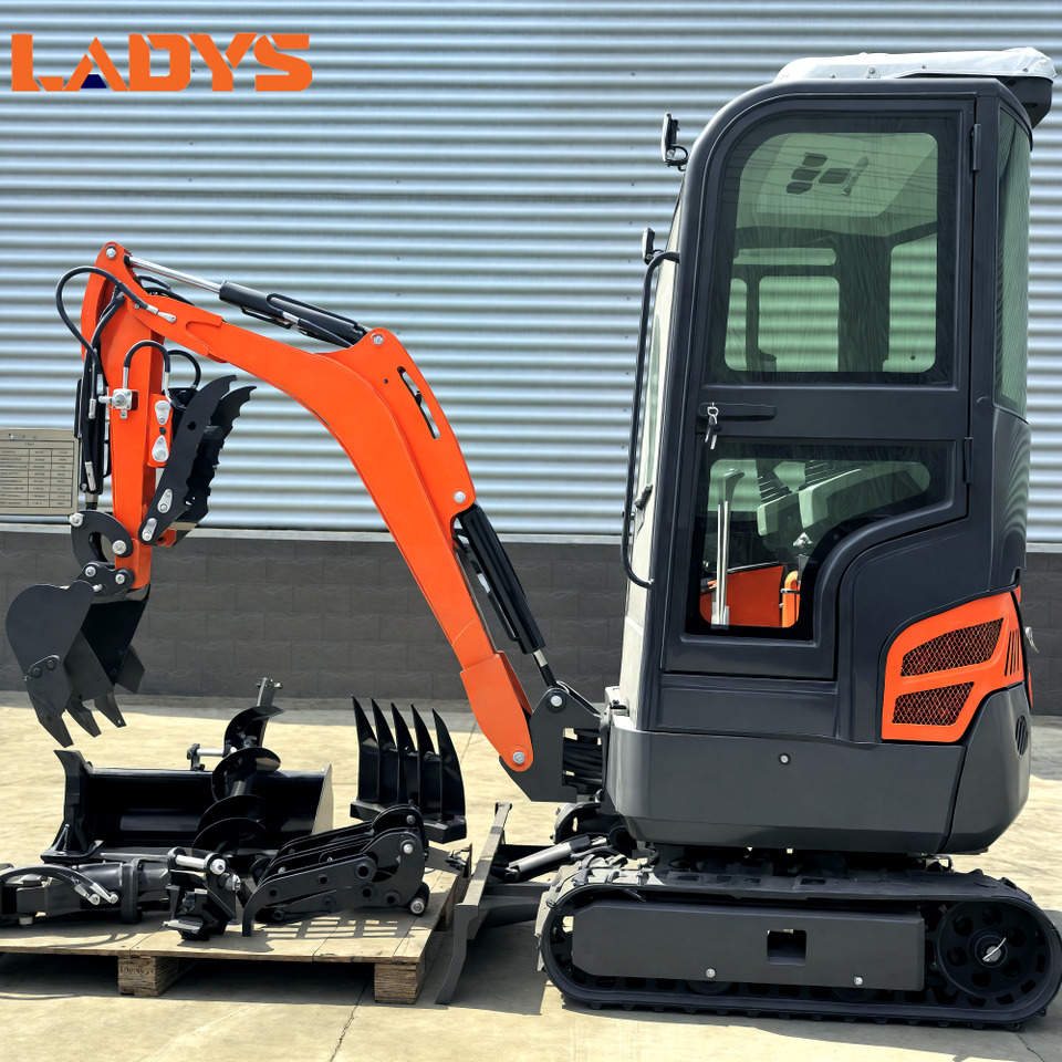 LADYS Mini Excavator CE Certification Kubota Engine(Factory Outlet) Mini Pelle Minibagger Minikoparka Miniexcavadora - Máy xúc mini: hình 2 LADYS Mini Excavator CE Certification Kubota Engine(Factory Outlet) Mini Pelle Minibagger Minikoparka Miniexcavadora - Máy xúc mini: hình 2