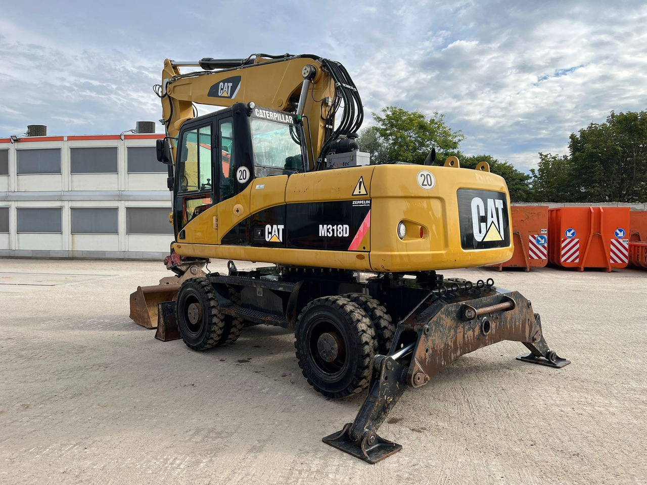 Caterpillar M318D - Máy xúc bánh lốp: hình 3 Caterpillar M318D - Máy xúc bánh lốp: hình 3