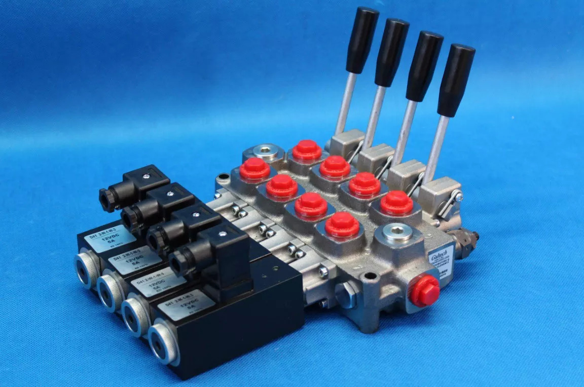 Galtech 4 Functions Valve 60L/min 12/24V + Radio Remote Juuko 800 - Máy móc nông nghiệp: hình 4 Galtech 4 Functions Valve 60L/min 12/24V + Radio Remote Juuko 800 - Máy móc nông nghiệp: hình 4